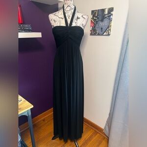 BCBGMaxAzria Halter Top Gown NWT